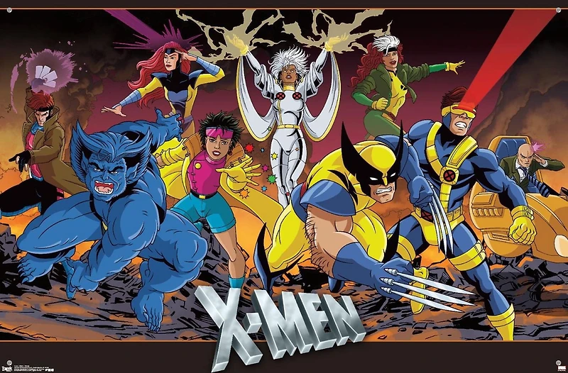 Marvel Comics - The X-Men - Group Wall Poster, 22.375" x 34"