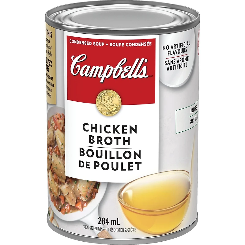 Bouillon de poulet condensée de Campbell'sMD, longue conservation
