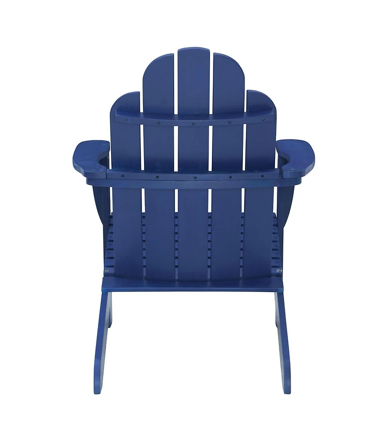 Chaise d'Extérieur Adirondack Bleue