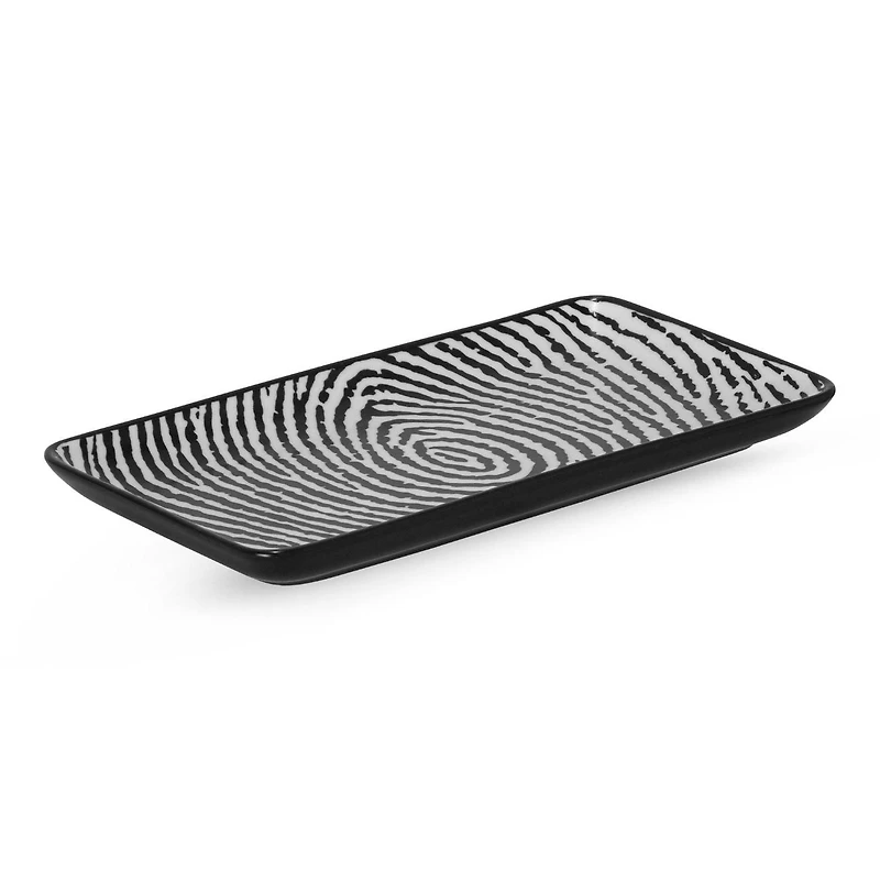 Zebra 3 Piece Plate Set