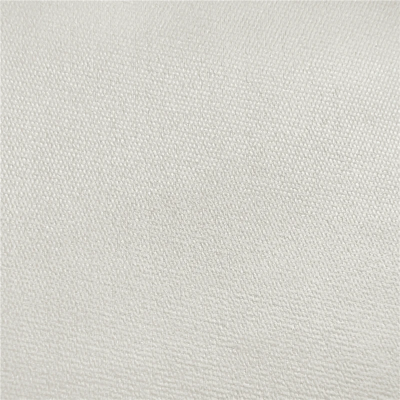 Fullfurnique Lit Rembourré avec Tête de Lit à Oreilles Design a Cannelures, Taille Queen, Ivoire