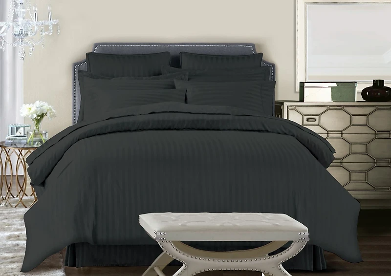 HS Blue D/Q Comforter Set