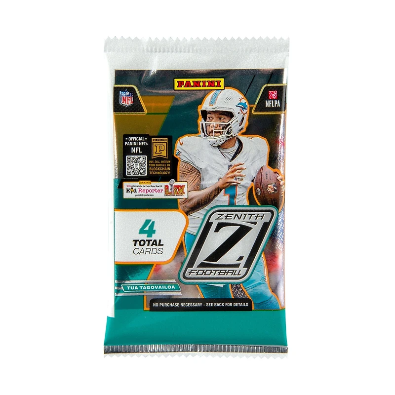 2024 Panini Zenith Football Trading Cards Blaster Box