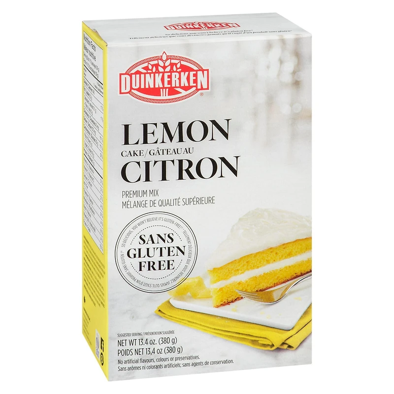 Duinkerken Foods Lemon Cake Mix, 380 g