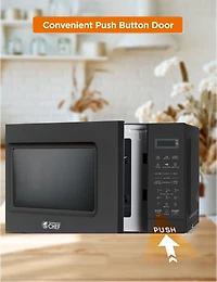 Micro-ondes Commercial Chef de 0,7 pi³ avec 10 niveaux de puissance, micro-ondes de 700 W avec affichage numérique, micro-ondes de comptoir