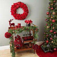 Renne rouge debout My Texas House