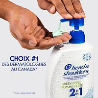 Shampooing et revitalisant 2 en 1 Head & Shoulders Pomme verte 370 ml