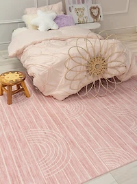 Rug Branch Kids Rainbow Soft Playmat Indoor Area Rug