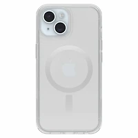 OtterBox Étui Symmetry Clear MagSafe Clear pour iPhone 16e/15/14/13
