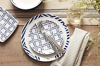 Oneida 365 Harbour White & Indigo All Purpose Bowl