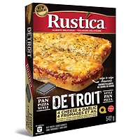 Rustica Pan-Pizza Style Detroit aux 4 Fromages & Ail Rustica Pan-Pizza Style Detroit aux 4 Fromages & Ail