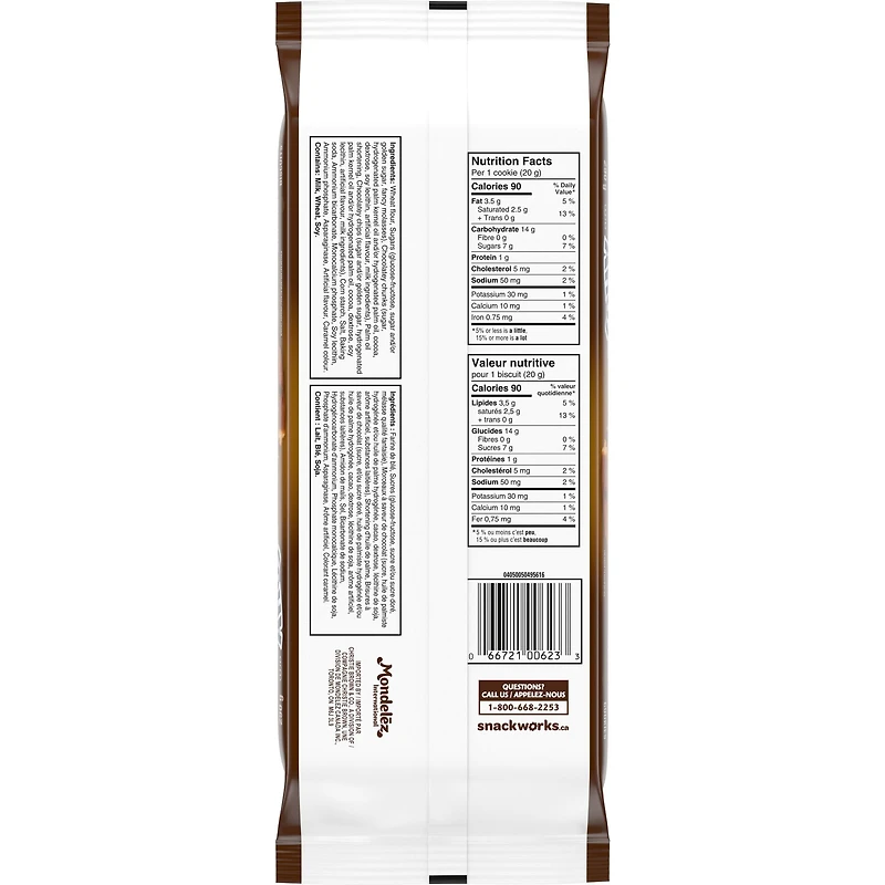 Chips Ahoy! Moelleux Avec Morceaux De Chocolat Originaux