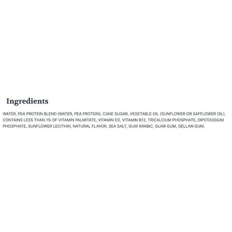 Ripple Nature Non Sucré à Base de Plantes Boisson de Pois