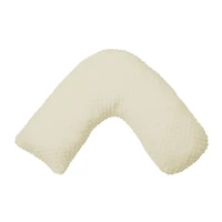 Jolly Jumper Boomerang Nursing Cushion | Ergonomic Maternity & Feeding Pillow for Pregnancy, Breastfeeding & Support | Removable Washable Cover