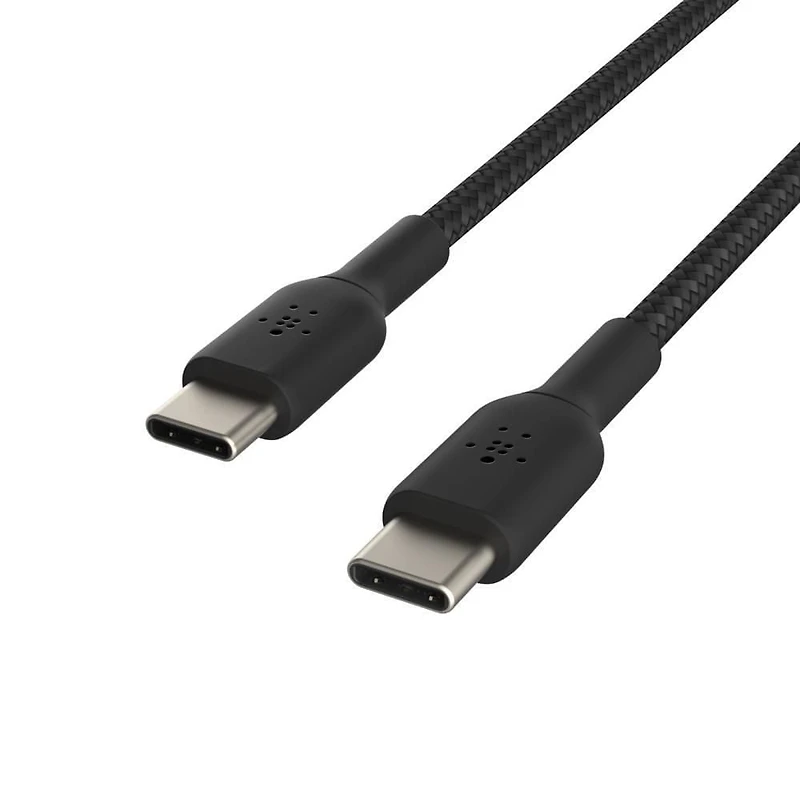 Câble USB-C vers USB-C à gaine tressée BOOST↑CHARGE