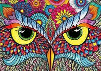 Buffalo Games - Le puzzle Vivid Collection - Owl Eyes - en 300 pièces
