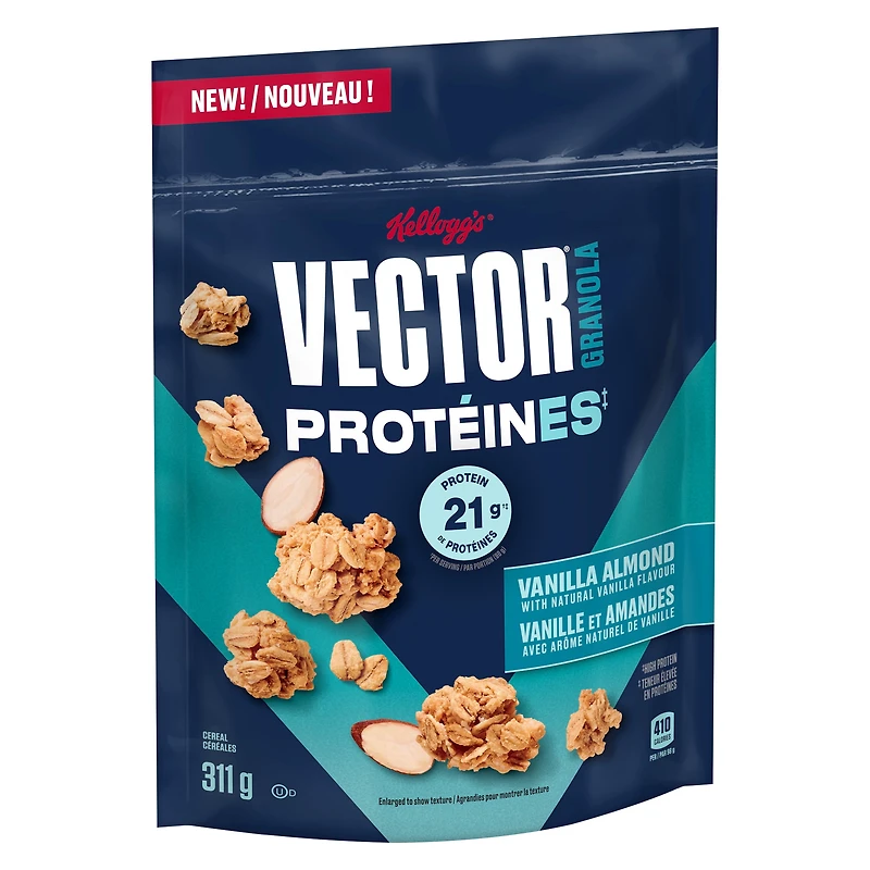 Vector Vanilla Almond Granola 311g, Vector Vanilla Almond Granola 311g