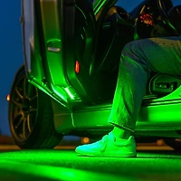 Ultra LED Light Interior & Exterior Strip Starter Kit, 2 x 12" Strips, 12V – Green
