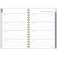 Agenda scolaire hebdomadaire Cambridge® Color Bar rose 2025-2026