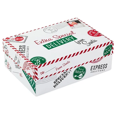 Hallmark Medium Christmas Gift Box with Lid (Special Delivery)