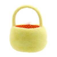 Way To Celebrate Chubby Cheek Chick Plush Basket