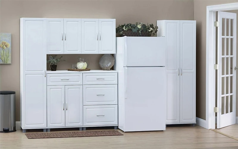 Kendall 24" 3 Drawer Base Cabinet, White
