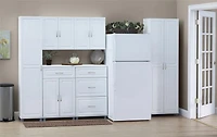 Kendall 24" 3 Drawer Base Cabinet, White