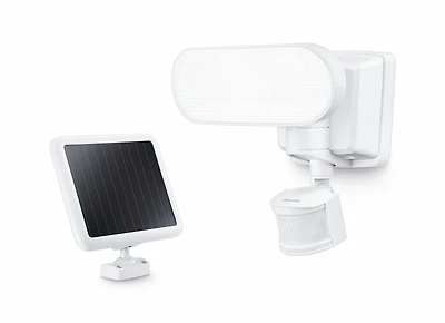 Philips Projecteur double a l'energie solaire avec DEL et detecteur de mouvement de 180° Philips Solar LED exterieur