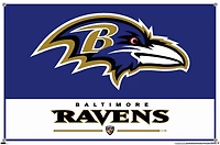 NFL Baltimore Ravens - Logo 21 Wall Poster, 22.375" x 34" Framed
