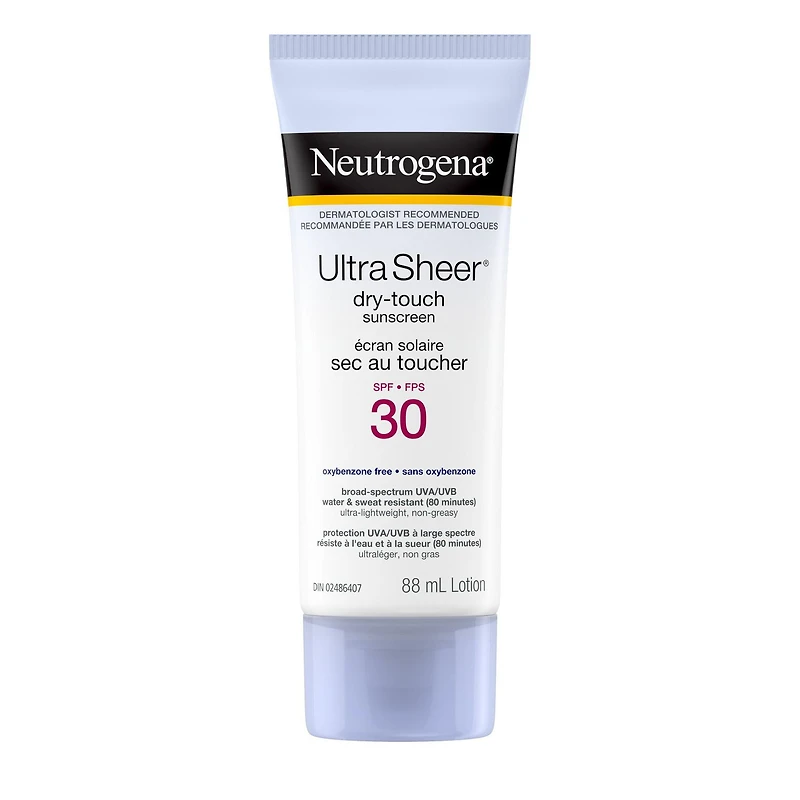 Écran solaire Neutrogena Ultra Sheer Sec au toucher FPS 30, 88 ml 88ml