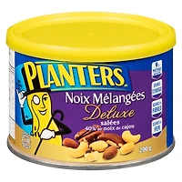 Planters Noix Melangees Deluxe salees Planters Noix Melangees Deluxe salees 40% de noix de cajou