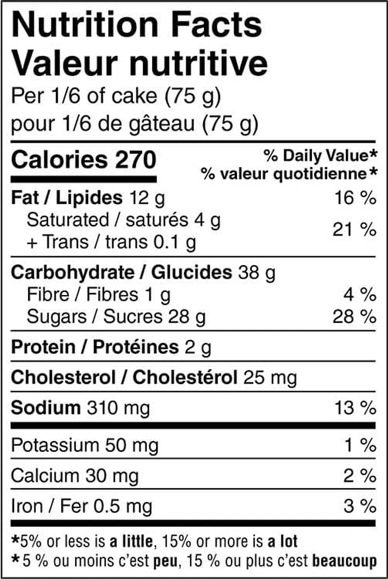 Gâteau Crème au citron Mon marché fraîcheur 450g