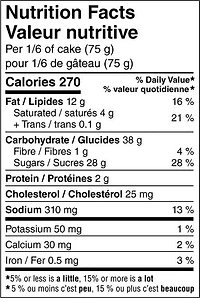 Gâteau Crème au citron Mon marché fraîcheur 450g