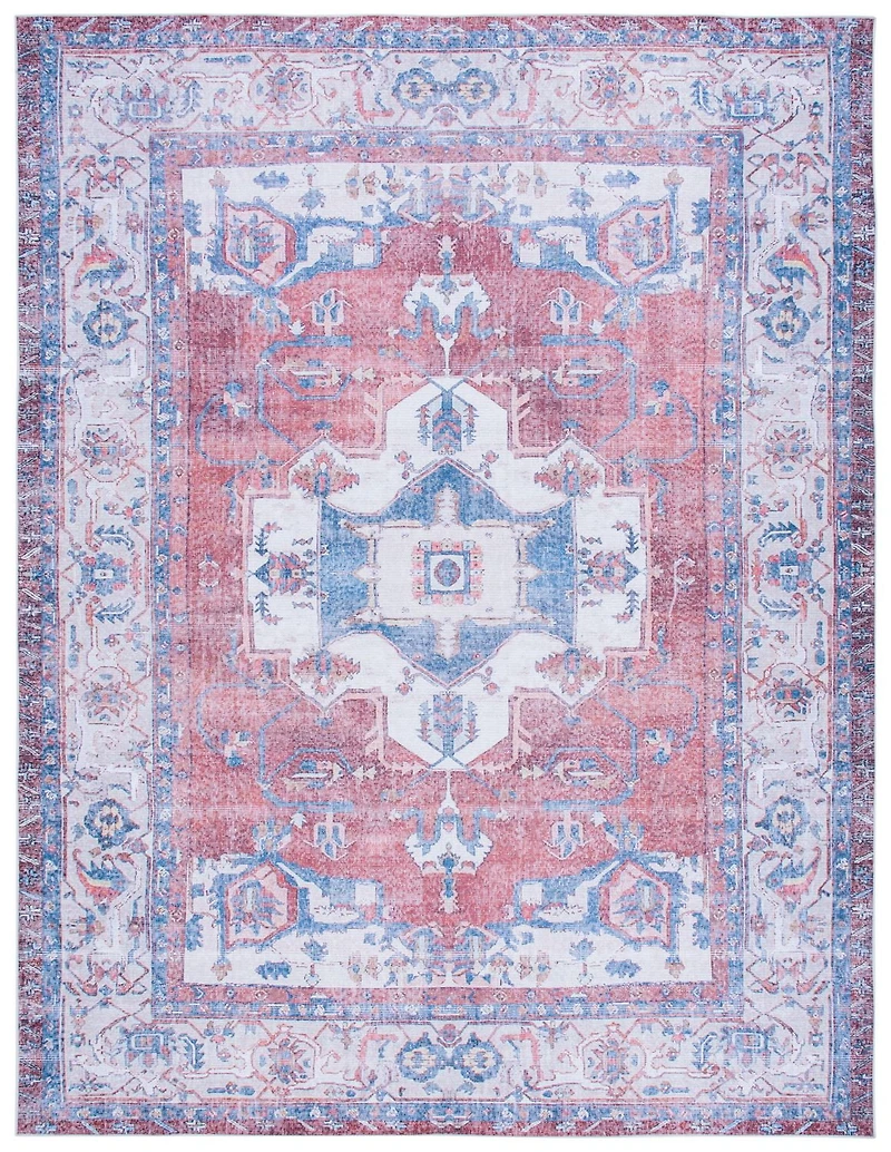 SAFAVIEH Serapi Oralee Traditional Machine Washable