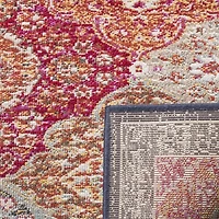 SAFAVIEH Montage Saxon Oriental Indoor/Outdoor Area Rug