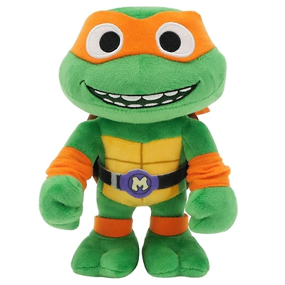 Teenage Mutant Ninja Turtles: Mutant Mayhem Plush Toys, 8 Inch TMNT Soft Dolls Michelangelo