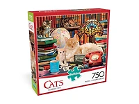 Buffalo Games - Cats Series - Academic Cats - 750 Piece Jigsaw Puzzle
