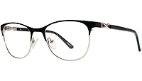 Flat Earth FE5866 Black Eyeglass Frame