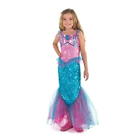 Costume de sirène de la mer pour filles P. Walmart Exclusif.
