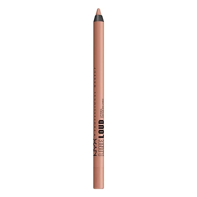 NYX PROFESSIONAL MAKEUP, Line Loud, Crayon pour lèvres hydrofuge, Infusé de Vitamine E, Formule végétalienne Résistance aux transferts.