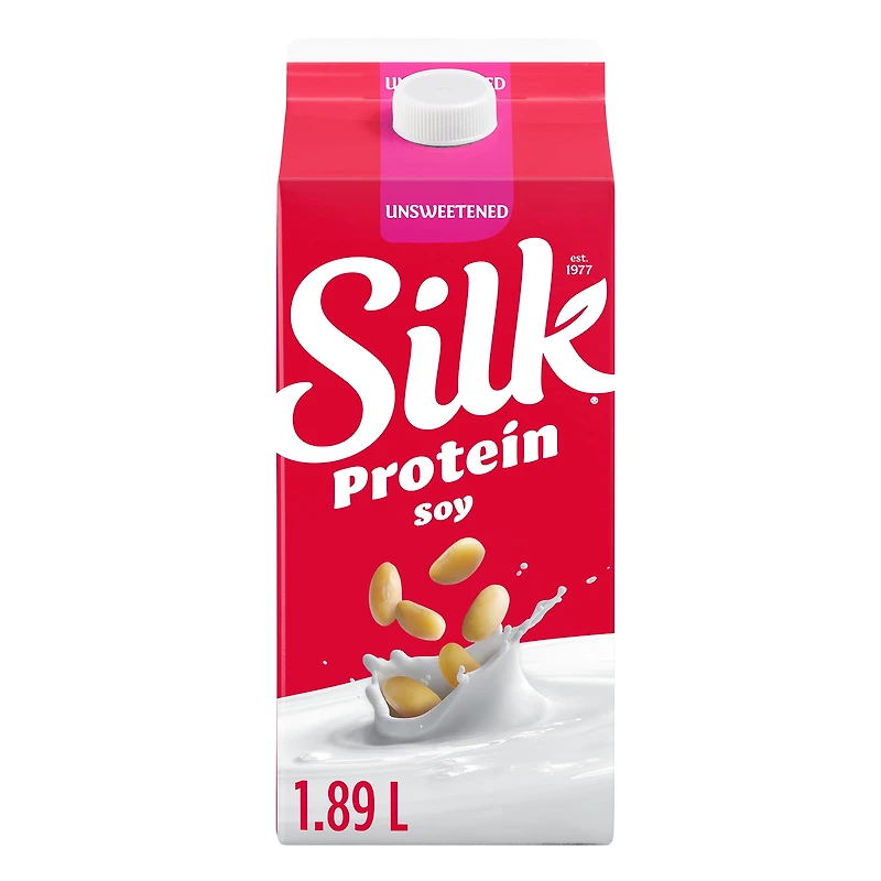 Boisson de soya Silk, non sucrée, sans produits laitiers 1.89 L