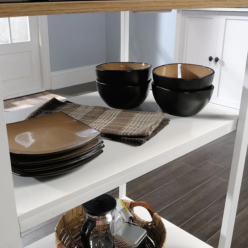 Sauder Select Kitchen Island, White, 428253