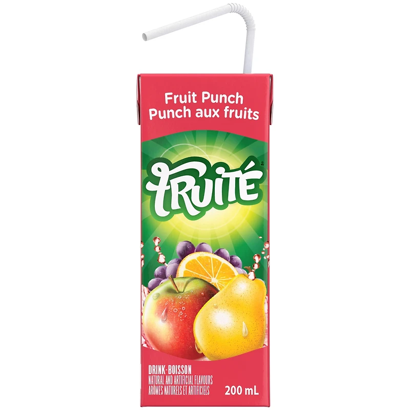 Fruité Fruit Punch Drink, 200mL, FRUITE FRUIT PUNCH DRINK 24X200ML