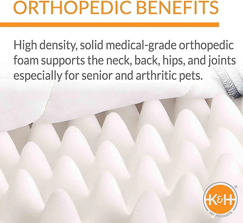 K&H Pet Products Superior Lit pour Chien Orthopédique