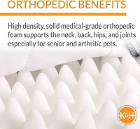 K&H Pet Products Superior Lit pour Chien Orthopédique