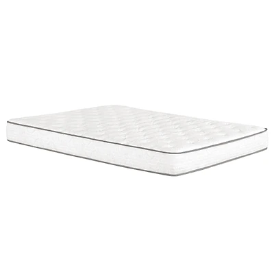 Primo Matelas hybride Berri 8 po – simple – mousse gel + ressorts ensachés – soutien réactif et confort frais