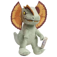 Petits dinosaure en peluche Jurassic World, Dilophosaurus de 7 pouces, animal en peluche