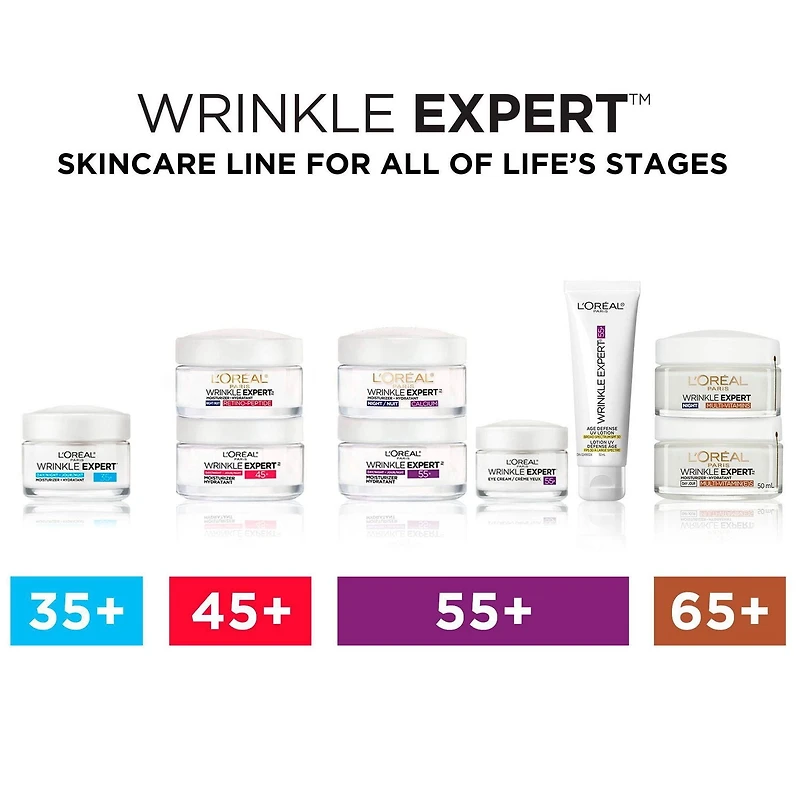 L'Oréal Paris Crème hydratante 55+ avec Calcium