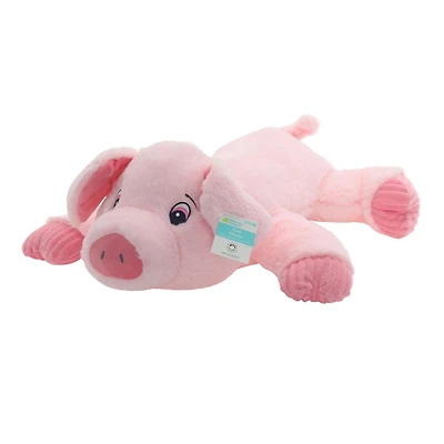 Façon de célébrer la peluche Floppy Pink Pig - Grande