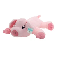 Façon de célébrer la peluche Floppy Pink Pig - Grande